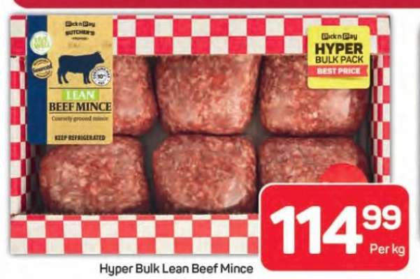 Hyper Bulk Lean Beef Mince