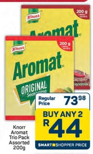 Knorr Aromat Trio Pack Assorted 200g
