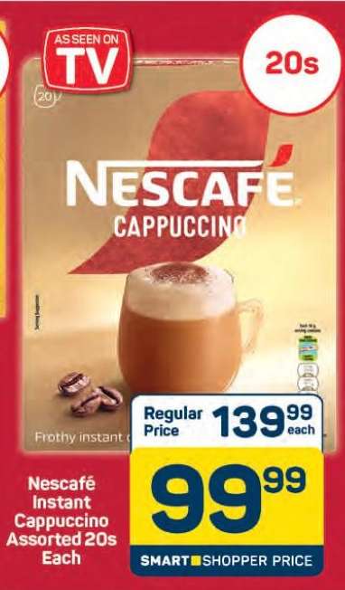 Nescafé Instant Cappuccino Assorted 20s