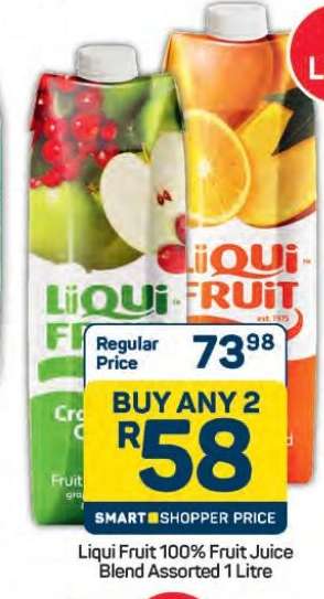 Liqui-Fruit 100% Fruit Juice Blend Assorted 1 Litre