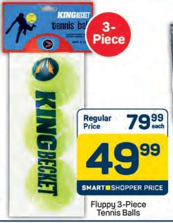 Fluppy 3-Piece Tennis Balls