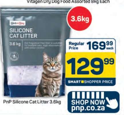 PnP Silicone Cat Litter 3.6kg
