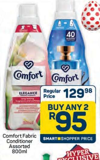 Comfort Fabric Conditioner Assorted 800ml