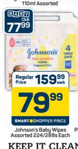 Johnson's Baby Wipes