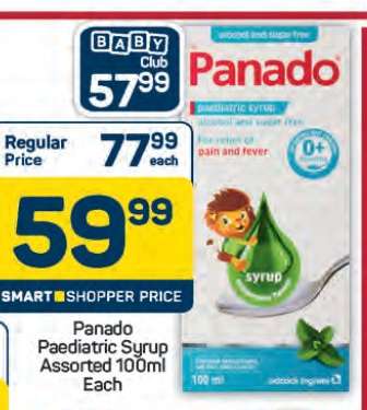 Panado Paediatric Syrup Assorted 100ml