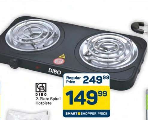 Dibo 2-Plate Spiral Hotplate
