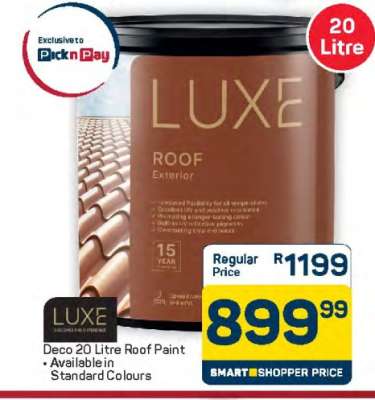 LUXE Roof Exterior Paint