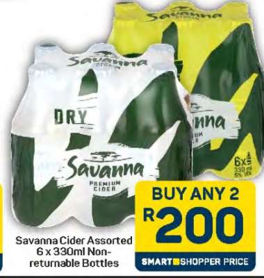 Savanna Cider Assorted