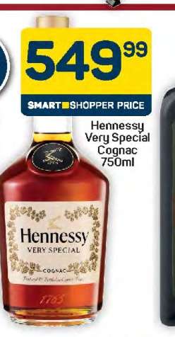 Hennessy Very Special Cognac 750ml
