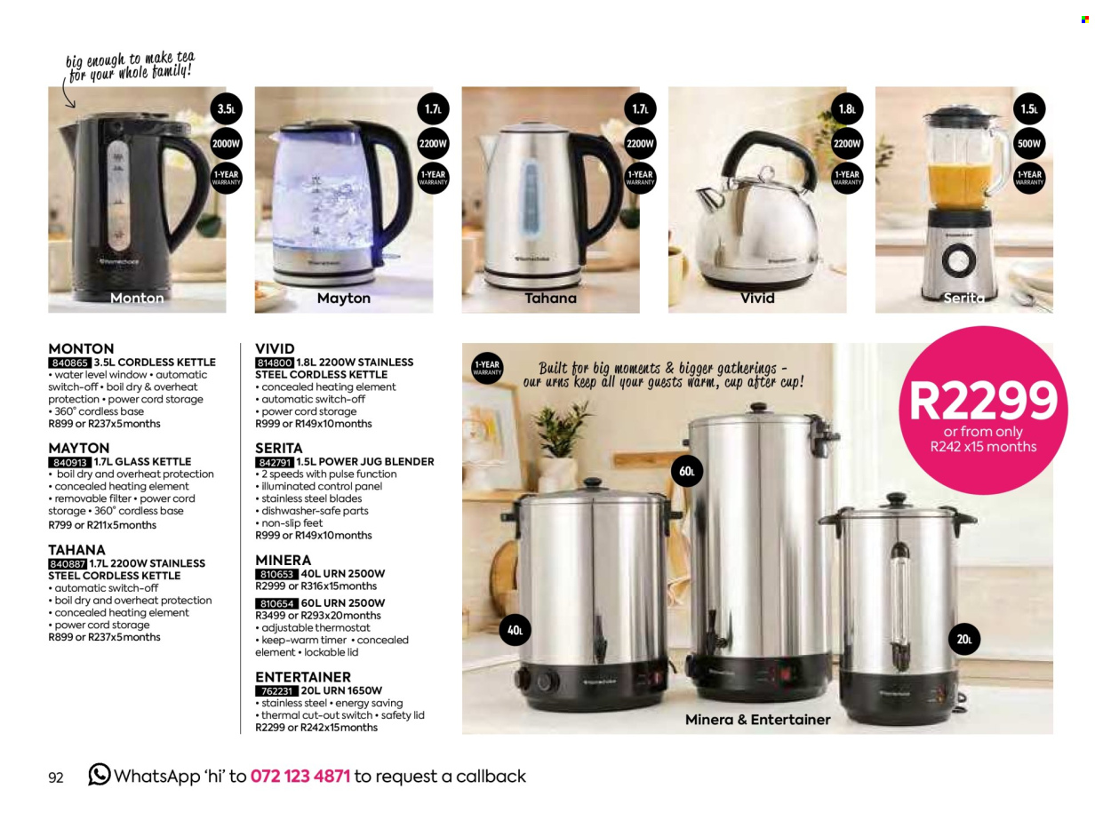 HomeChoice specials - 27/03/2026 - 25/06/2026. Page 92