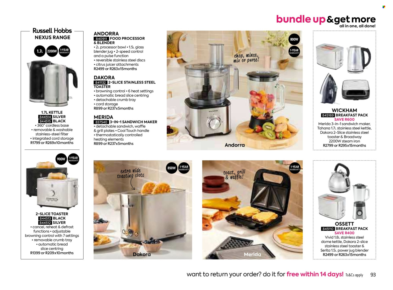 HomeChoice specials - 27/03/2026 - 25/06/2026. Page 93