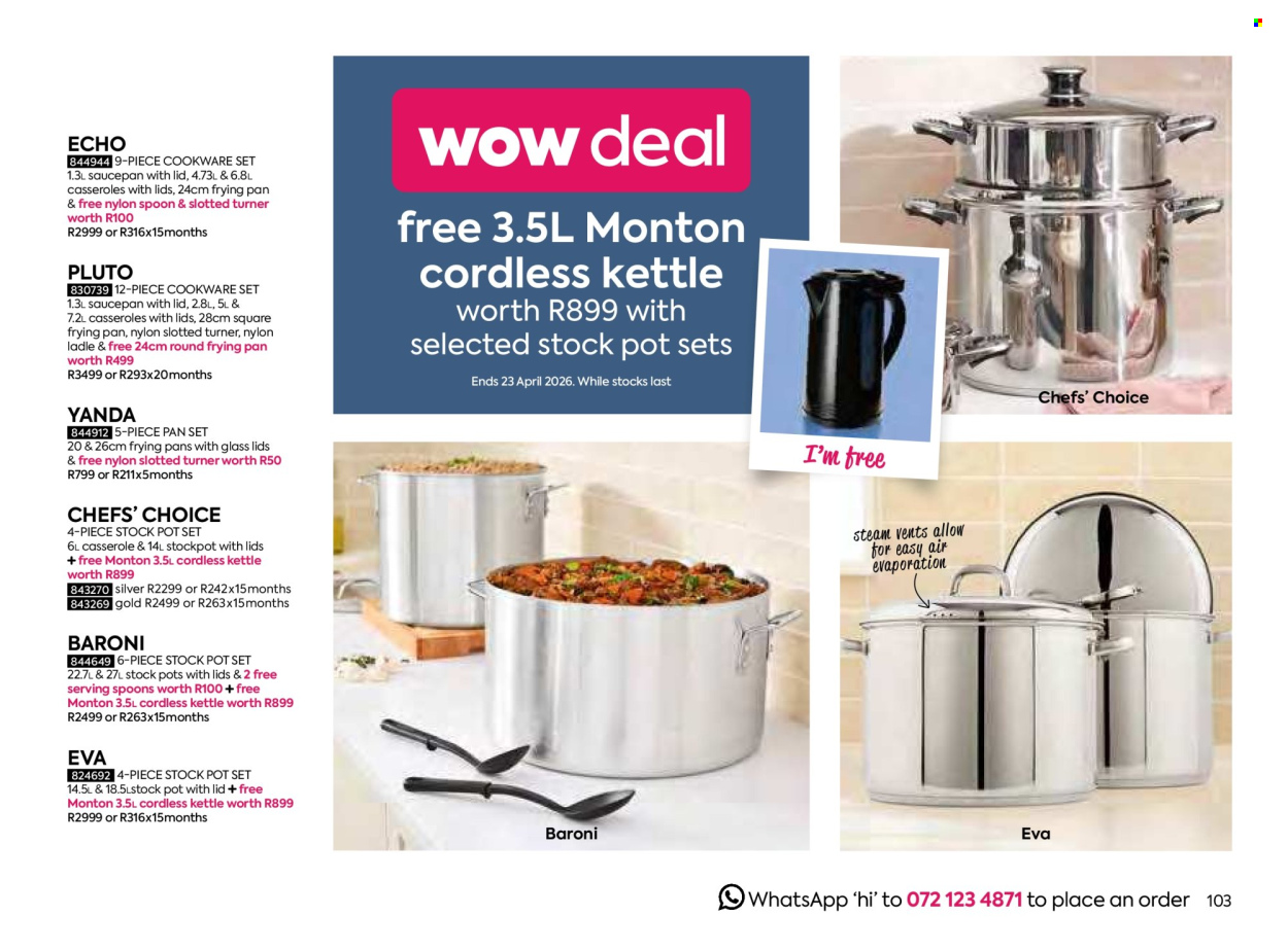 HomeChoice specials - 27/03/2026 - 25/06/2026. Page 103