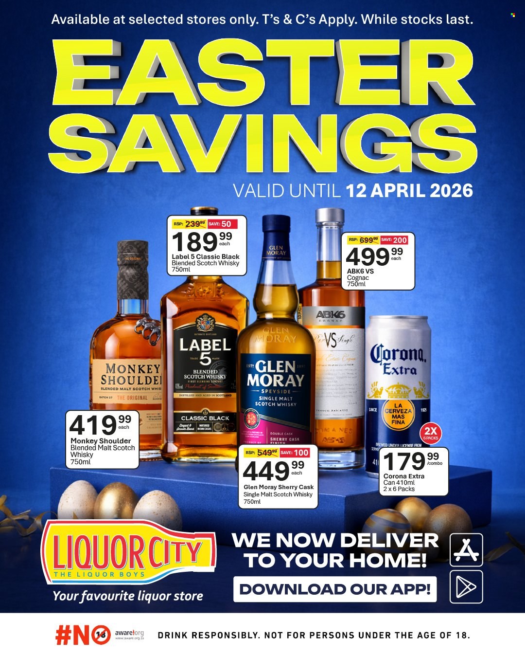 Liquor City specials - 25/03/2026 - 12/04/2026. Page 1