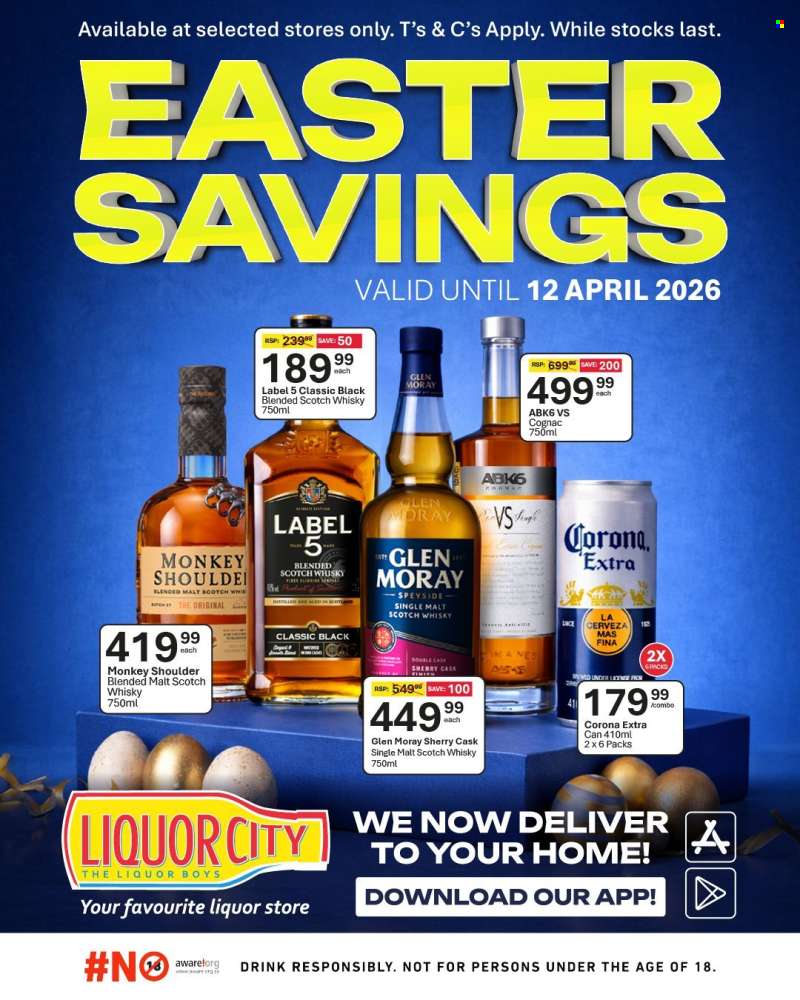 Liquor City catalogue  - 25/03/2026 - 12/04/2026.