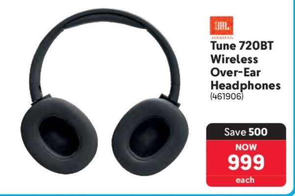 Harman Tune 720BT Wireless Over-Ear Headphones