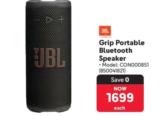 Grip Portable Bluetooth Speaker