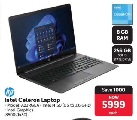 Intel Celeron Laptop