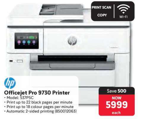 Officejet PRO 9730 Printer