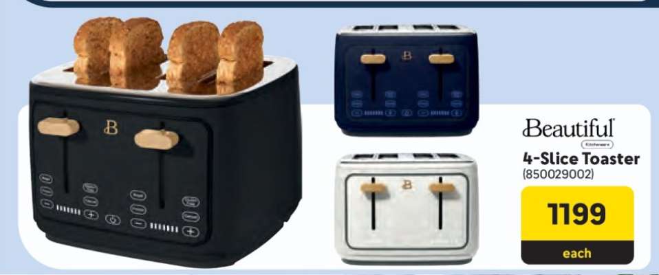 BEAUTIFUL 4-Slice Toaster