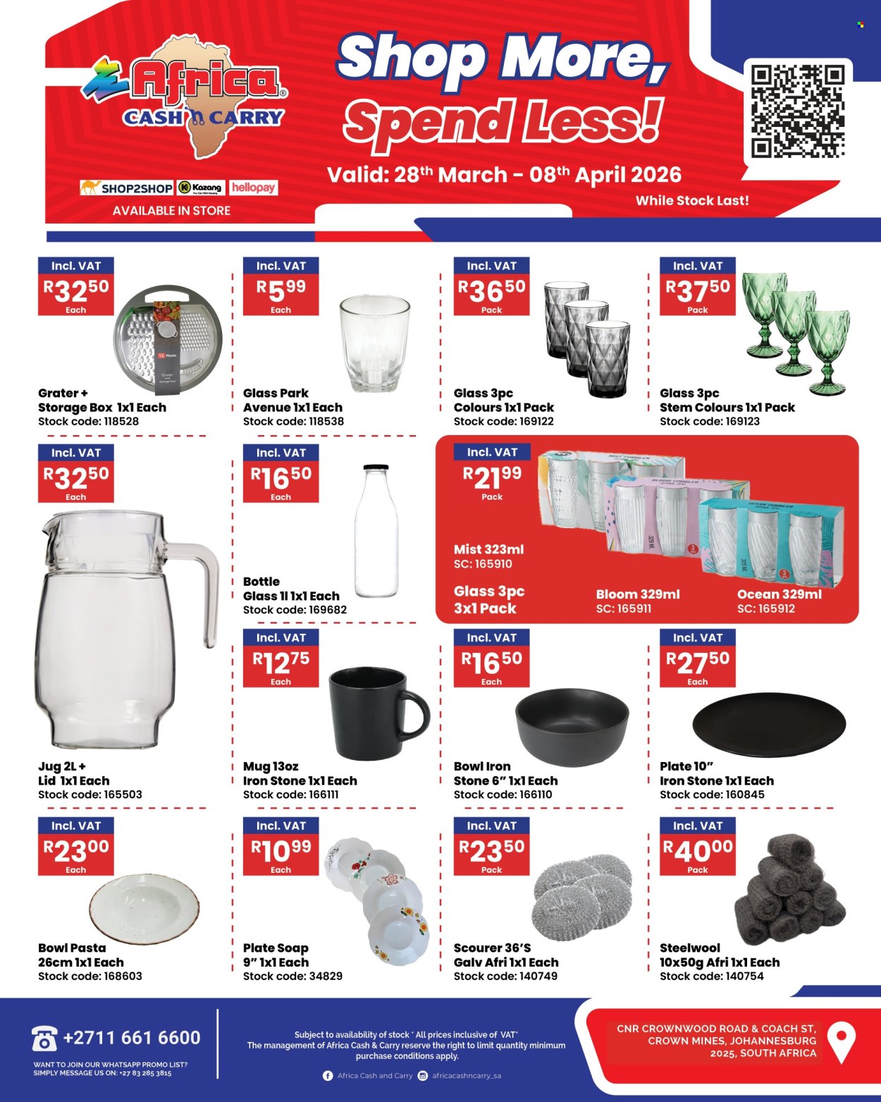 Africa Cash & Carry specials - 28/03/2026 - 08/04/2026. Page 1