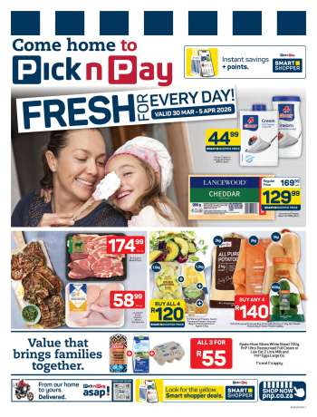 Pick n Pay catalogue  - 30/03/2026 - 05/04/2026.