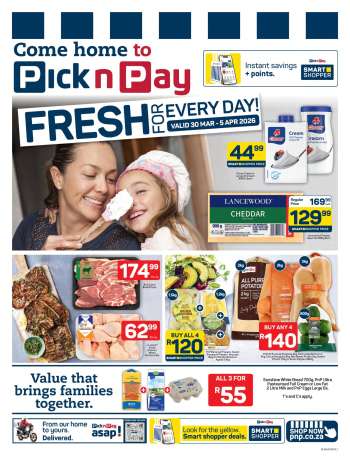 Pick n Pay catalogue  - 30/03/2026 - 05/04/2026.