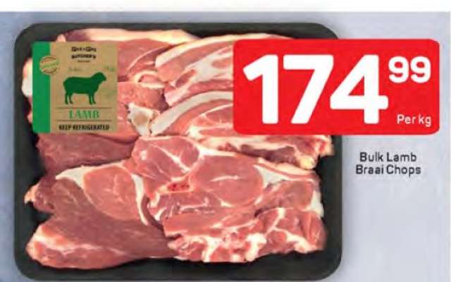 Bulk Lamb Braai Chops