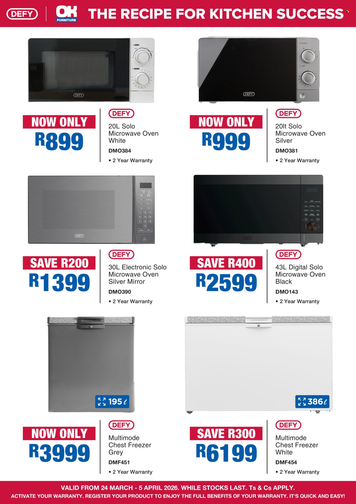 OK Furniture specials - 24/03/2026 - 05/04/2026. Page 2