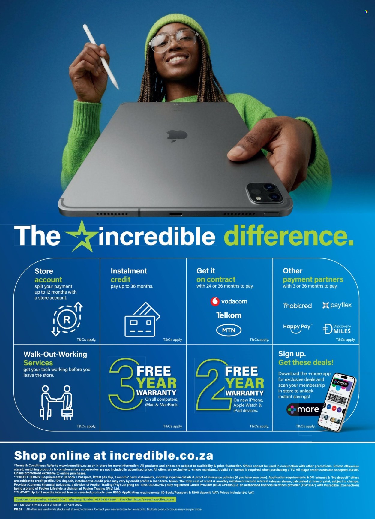 Incredible Connection specials - 31/03/2026 - 27/04/2026. Page 32