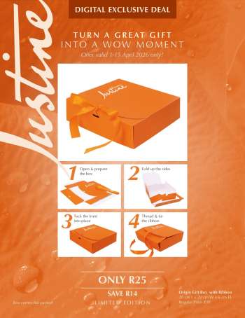 thumbnail - Justine catalogue - GIFT BOX EXCLUSIVE OFFER