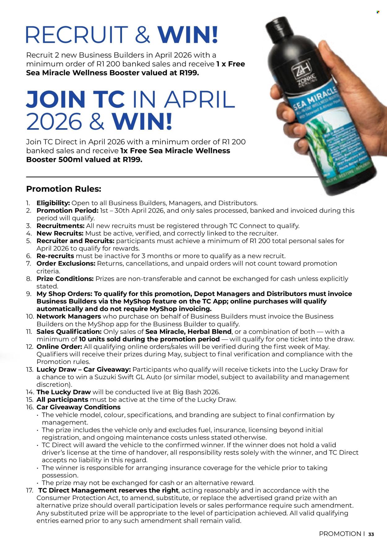 Table Charm Direct specials - 01/04/2026 - 30/04/2026. Page 33