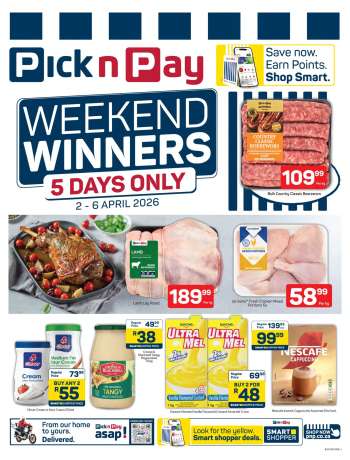 Pick n Pay catalogue  - 02/04/2026 - 06/04/2026.