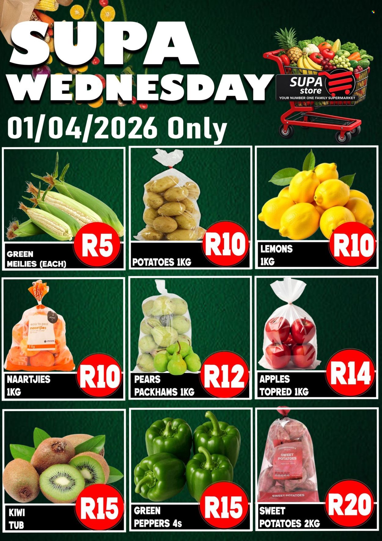 Supa Store specials - 01/04/2026 - 01/04/2026. Page 1