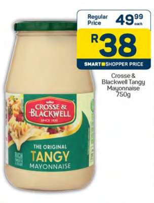 Crosse & Blackwell Tangy Mayonnaise-750g