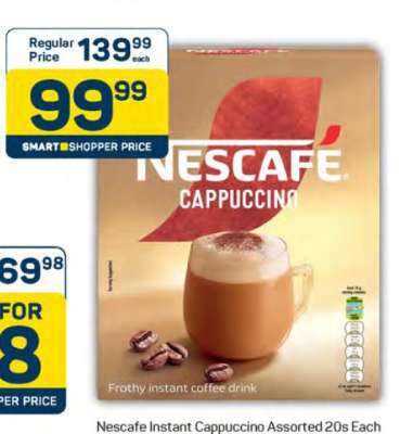 Nescafé Instant Cappuccino Assorted 20s Each