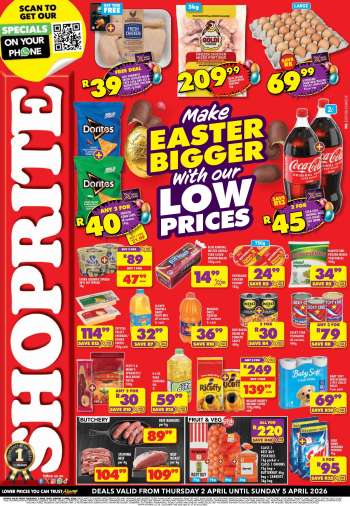 Shoprite catalogue  - 02/04/2026 - 05/04/2026.