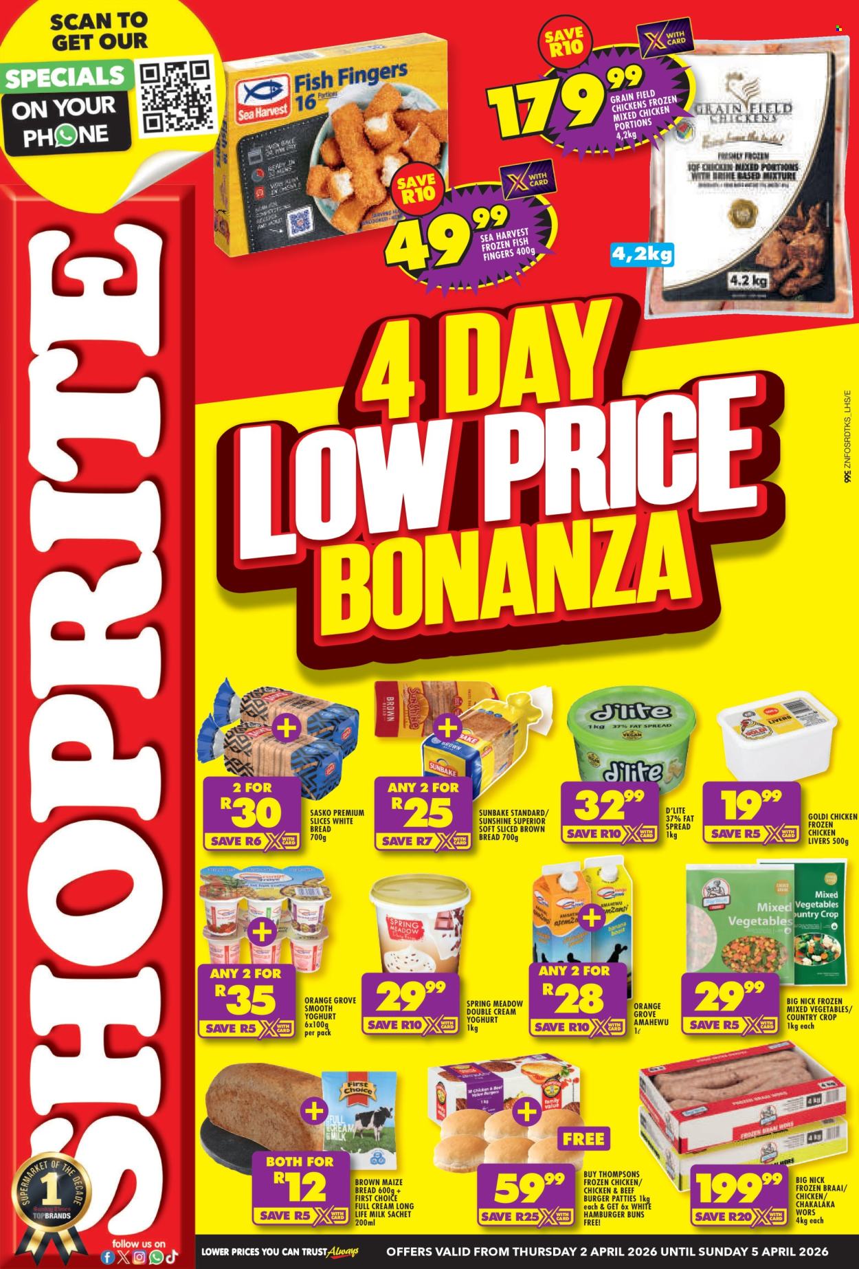 Shoprite specials - 02/04/2026 - 05/04/2026. Page 1
