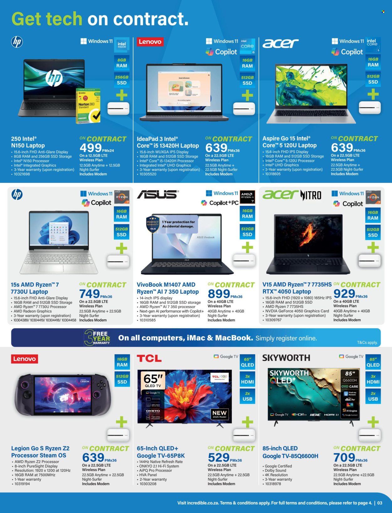 Incredible Connection specials - 01/04/2026 - 30/04/2026. Page 3