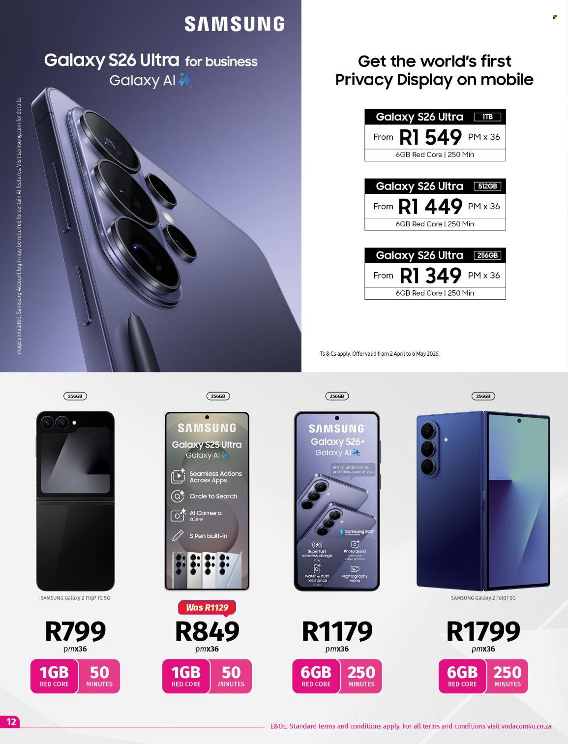Vodacom specials - 02/04/2026 - 06/05/2026. Page 12
