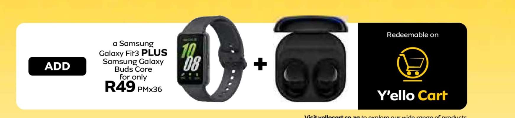 Samsung Galaxy Fit3 PLUS & Samsung Galaxy Buds Case