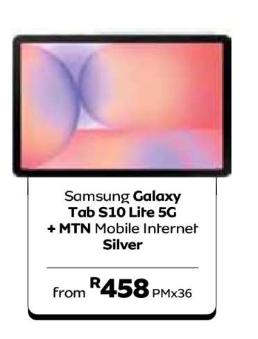 Samsung Galaxy Tab S10 Lite 5G + MTN Mobile Internet