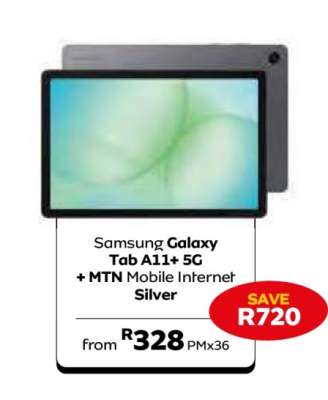 Samsung Galaxy Tab A11+ 5G + MTN Mobile Internet
