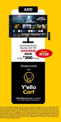 Samsung Smart Monitor 32" M7