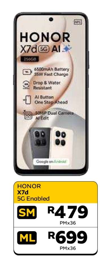 HONOR X7d