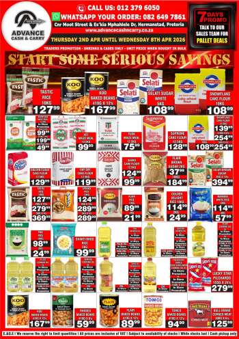 Advance Cash & Carry catalogue  - 02/04/2026 - 08/04/2026.