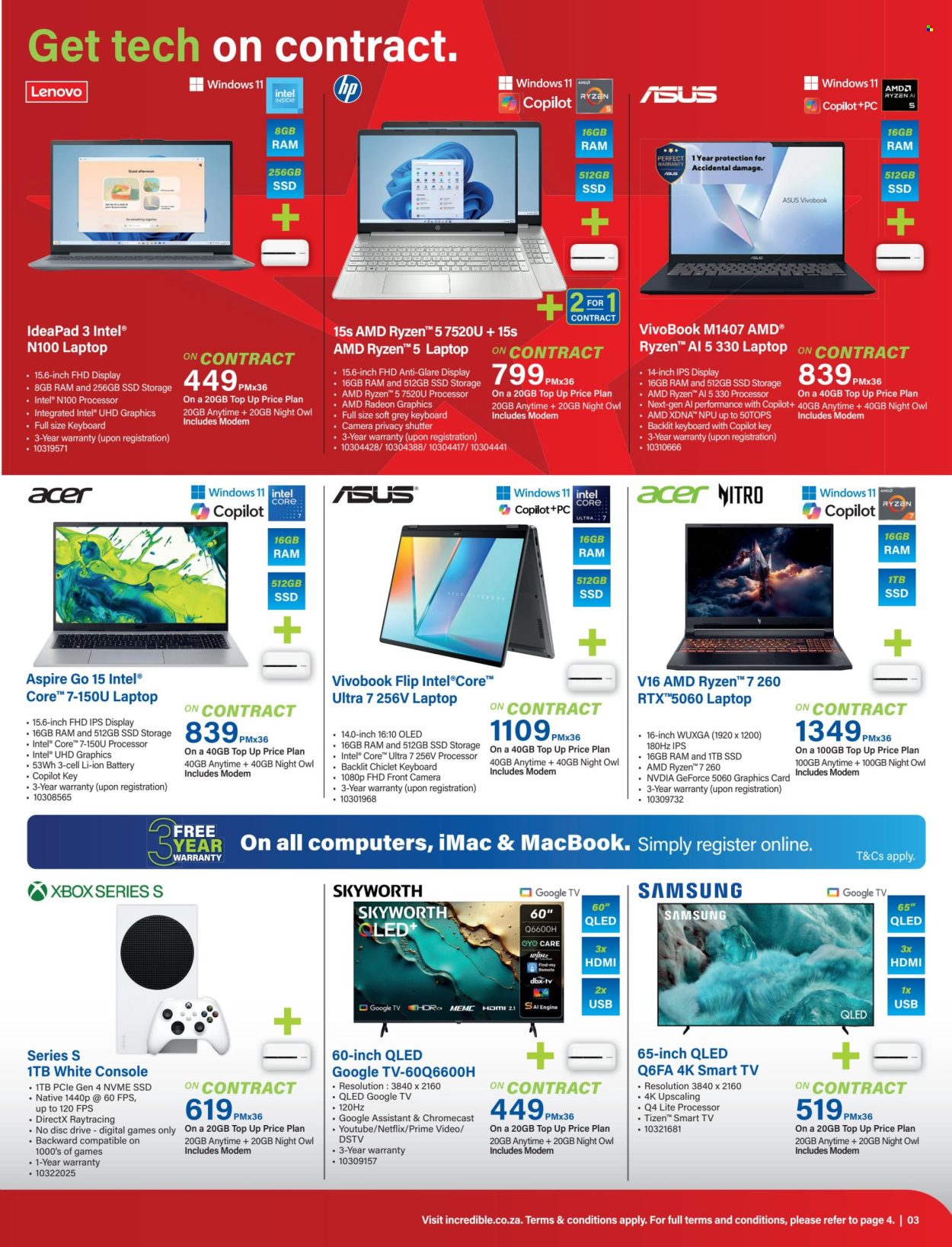 Incredible Connection specials - 02/04/2026 - 06/05/2026. Page 3