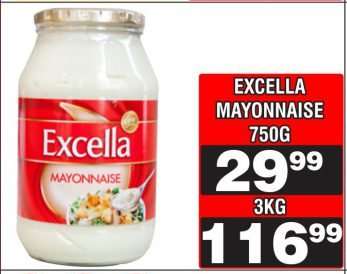 EXCELLA MAYONNAISE 750g