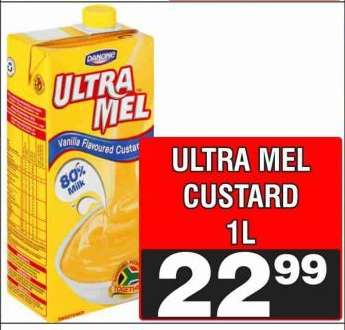 Ultra Mel Custard 1L