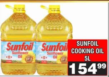 SUNFOIL COOKING OIL 5L