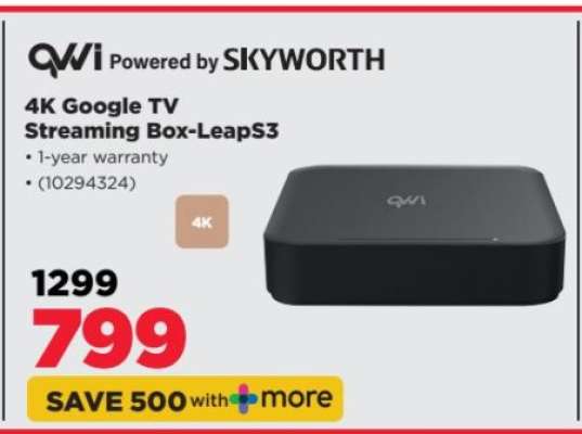 4K Google TV Streaming Box-LeapS3
